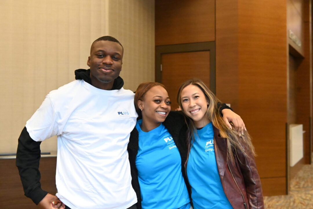 A group shot of 3 PLUS Foundation Members in 2022