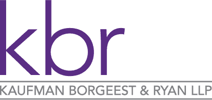 KBR Company Logo in purple text