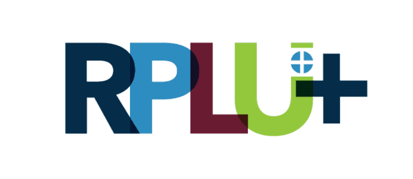 Professional Liability Underwriting Society's RPLU+ Designation Logo