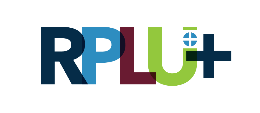 Professional Liability Underwriting Society's RPLU+ Designation Logo